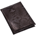 Обложка на паспорт «Классика», цвет черный, 9,5*14см