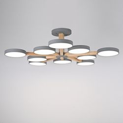 Люстра на штанге Imperiumloft TURNA Gray TURNA-B01