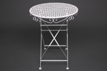 Стол Secret De Maison Patio стальной сплав, 60Dх70см, butter white