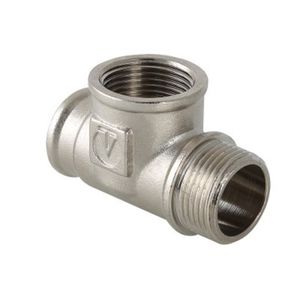 Тройники VALTEC VTr.134.N с переходом на наружную резьбу