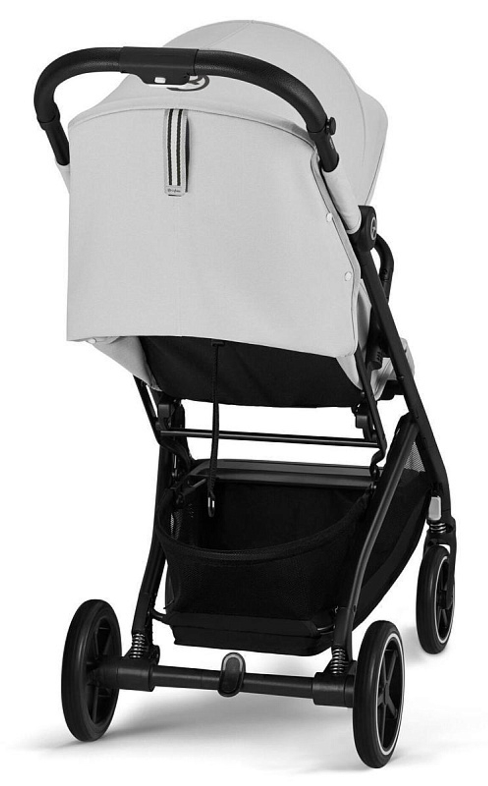 Прогулочная коляска Cybex Beezy 2024 Fog Grey с дождевиком и бампером
