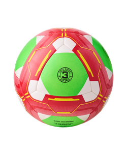 Мяч футбольный Primero Kids №3, белый/красный/зеленый