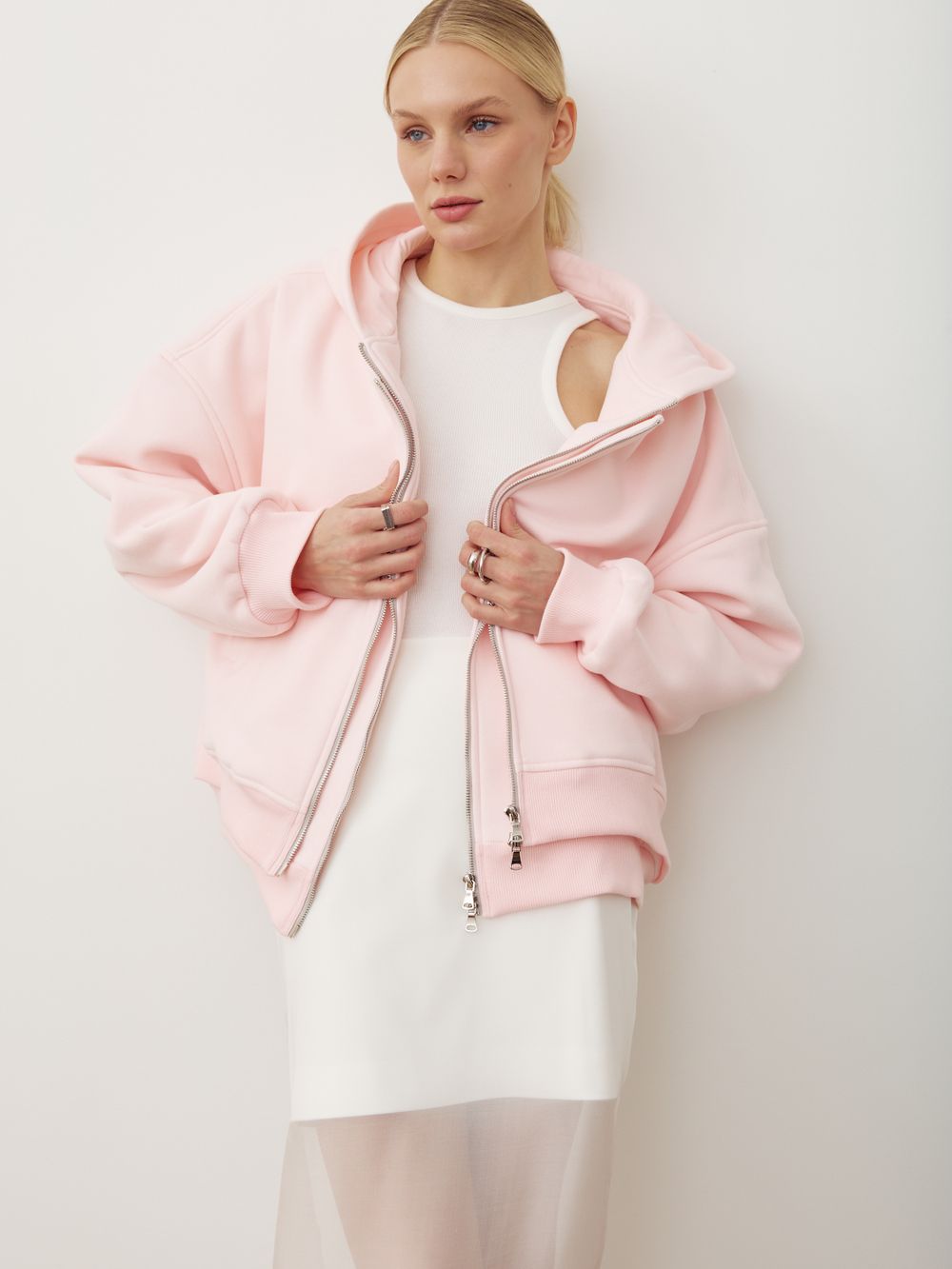 БОМБЕР-ОЛИМПИЙКА СВЕТЛО-РОЗОВЫЙ