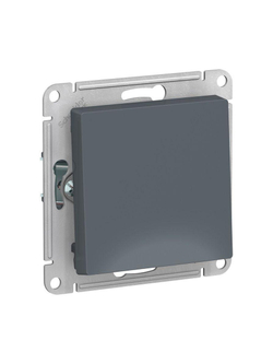 Выключатель 1-кл. СП AtlasDesign 10А IP20 (сх. 1) 10AX с самовозвратом механизм грифель SE ATN000715