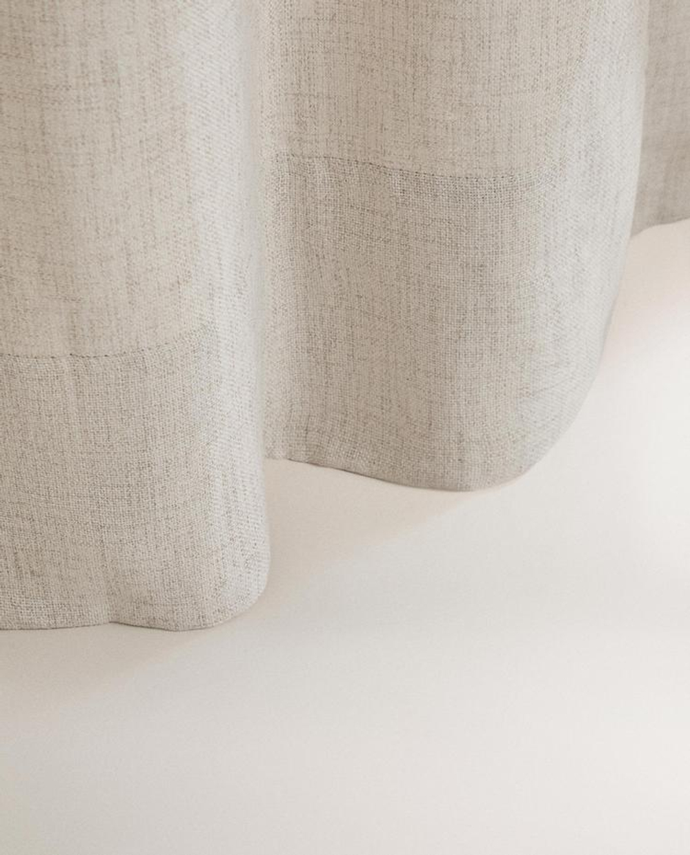 ZARA HOME ШТОРА С ТЕКСТУРОЙ, СЕРЫЙ