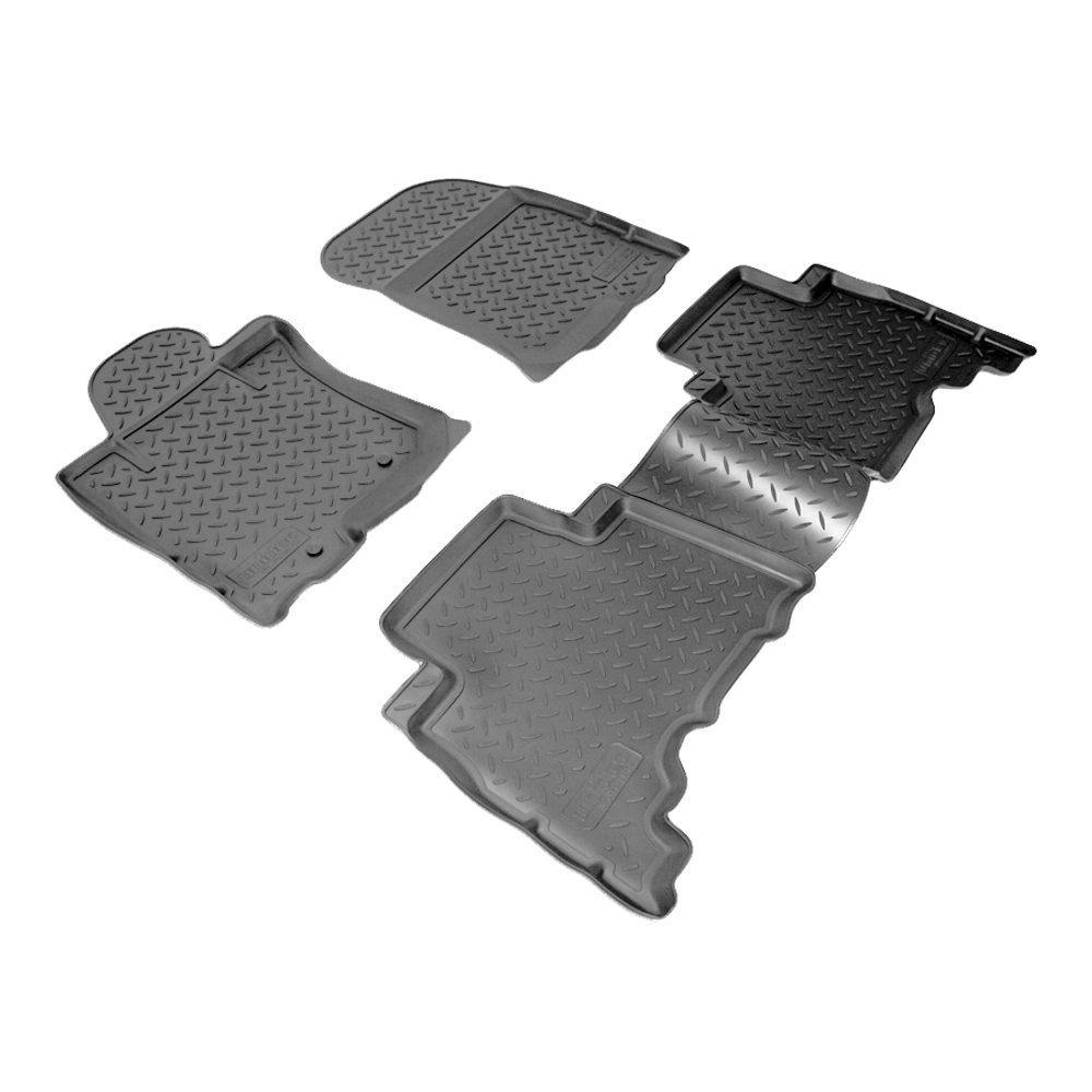 Ковры в салон Norplast/Unidec для Toyota LC 150 Prado в кузове J150 (2010-)Полиуретан,5 мест арт.NPL-Po-88-52