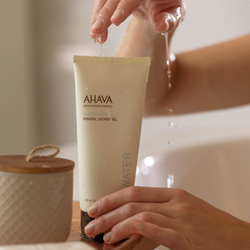 AHAVA Dead Sea Water - минеральный гель для душа с увлажняющим эффектом /   200  ml  / GTIN 0697045151127