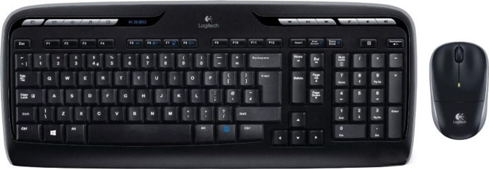 Клавиатура Logitech MK330 920-003995 черный + мышь Клавиатура Logitech MK330 920-003995 черный + мышь
