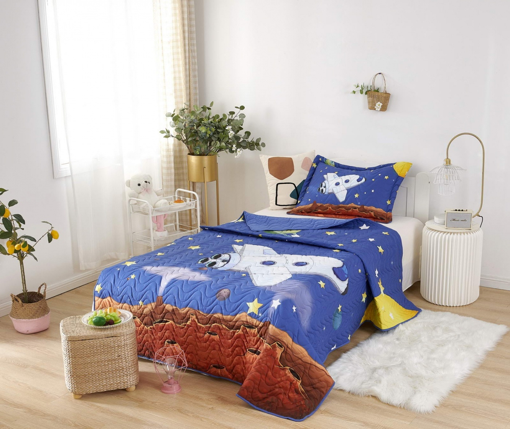 Покрывало 160х220 и наволочка 50х70 Sofi De MarkO Sunny day №10