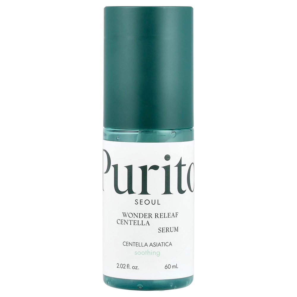 Purito, Wonder Releaf Centella, сыворотка с центеллой, 60 мл (2,02 жидк. унц.)