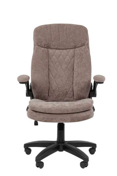 Кресло Chairman Home 533 Россия ткань S темно-бежевый