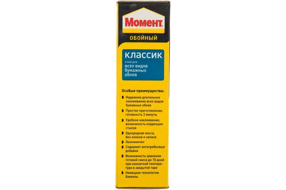 Клей для виниловых и бумажных обоев Момент Классик 200 г