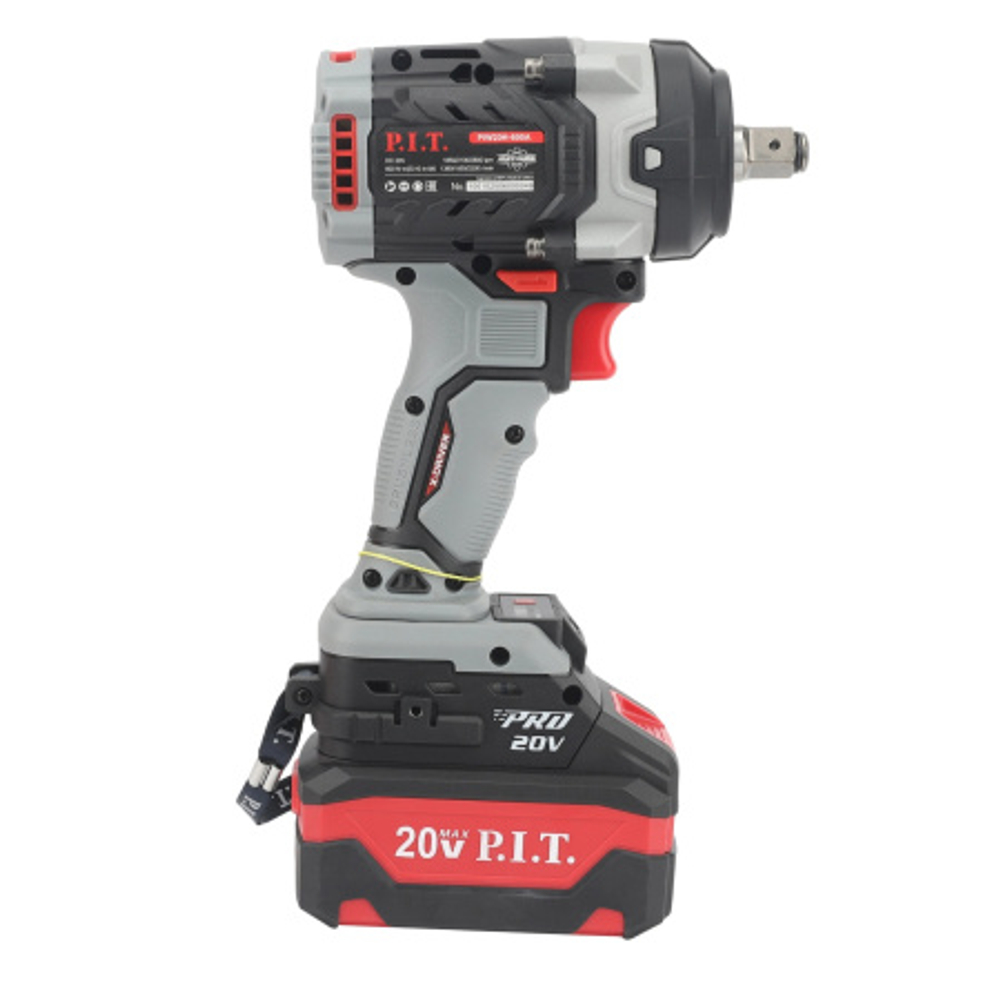 Гайковерт IMPACT аккум. бесщеточный P.I.T. PIW20H-600A /2