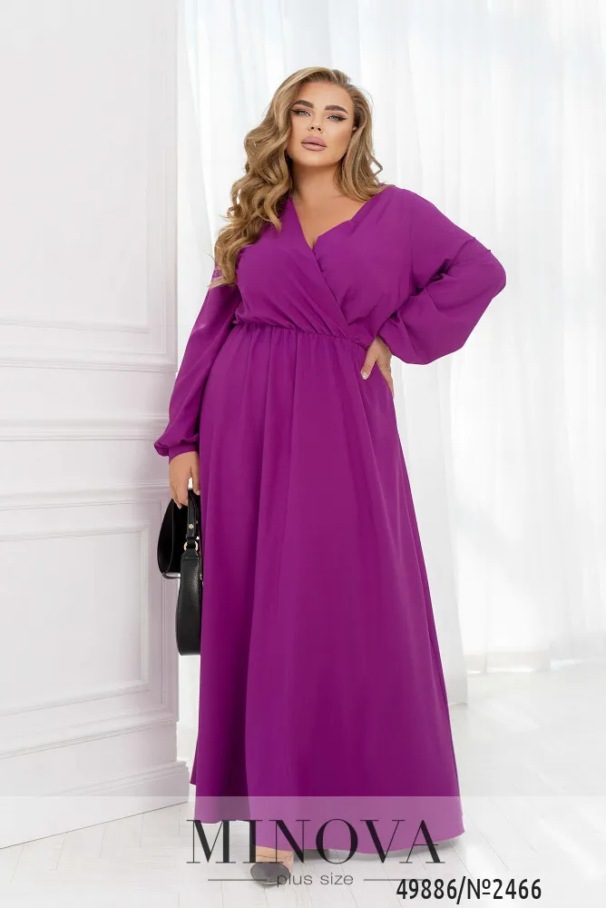 Платье 2466-фуксия Minova