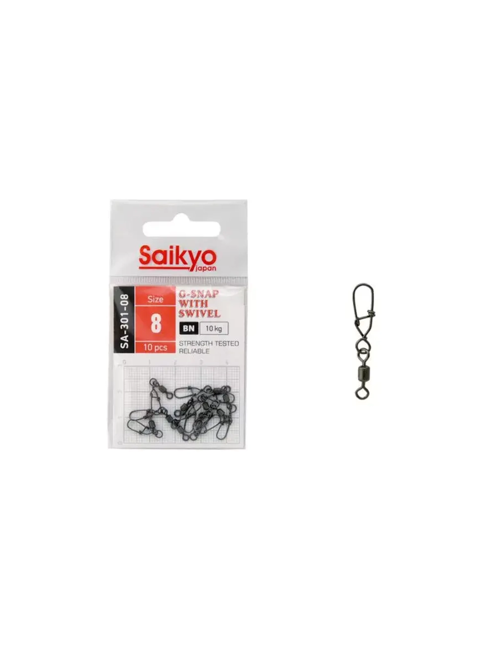 Вертлюг с застежкой Saikyo SA-301