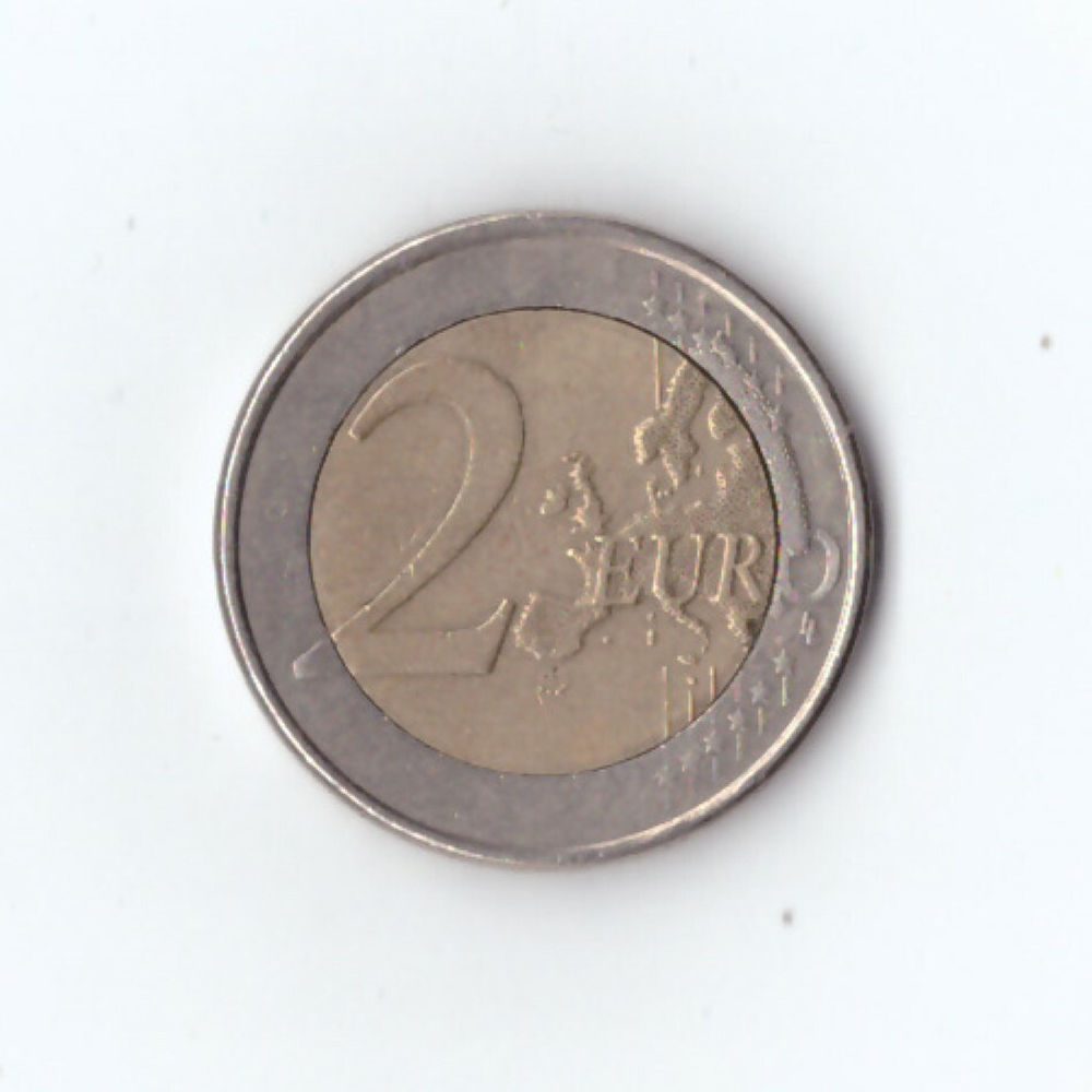2 евро 2008 года. Кипр. Помосский идол VF