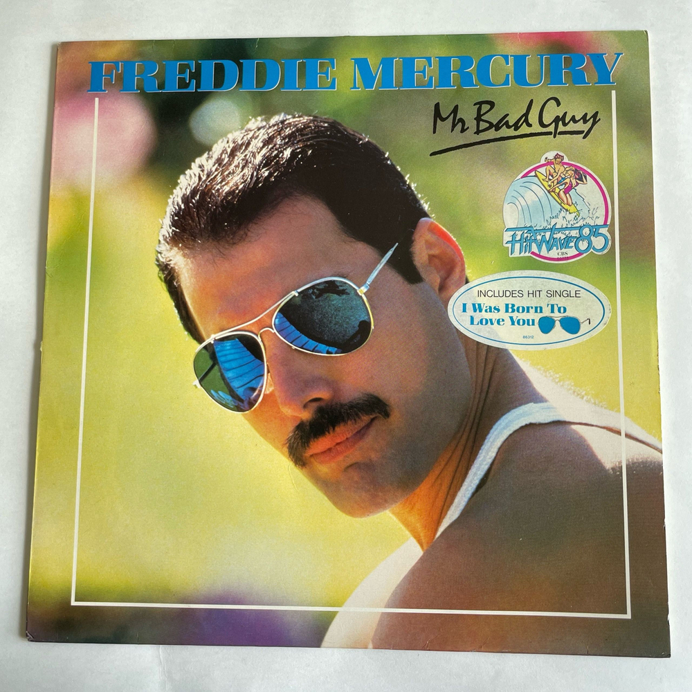 Винтажная виниловая пластинка LP Freddie Mercury Mr. Bad Guy (Нидерланды 1985)