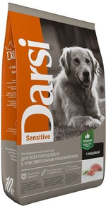 Сухой корм Darsi Sensitive для собак всех пород с индейкой 10 кг