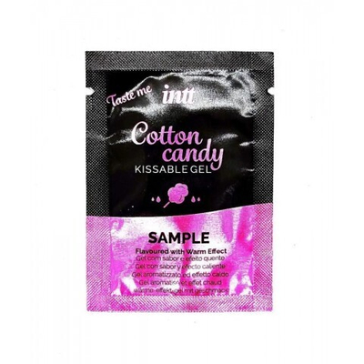 Саше массажный гель INTT COTTON CANDY GEL 2 мл