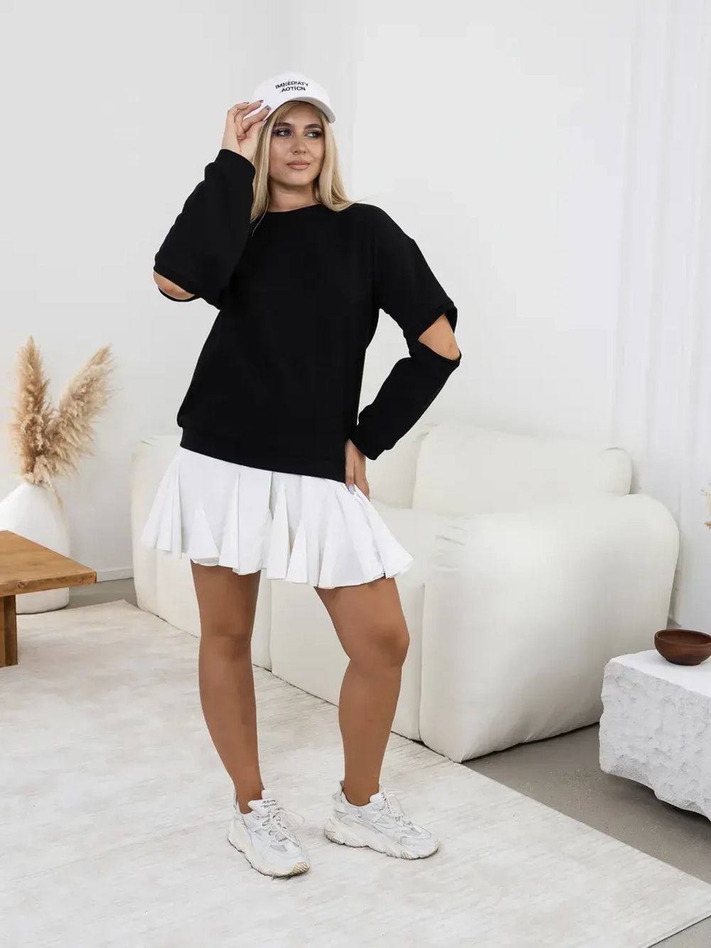 Свитшот с принтом Навожу суету