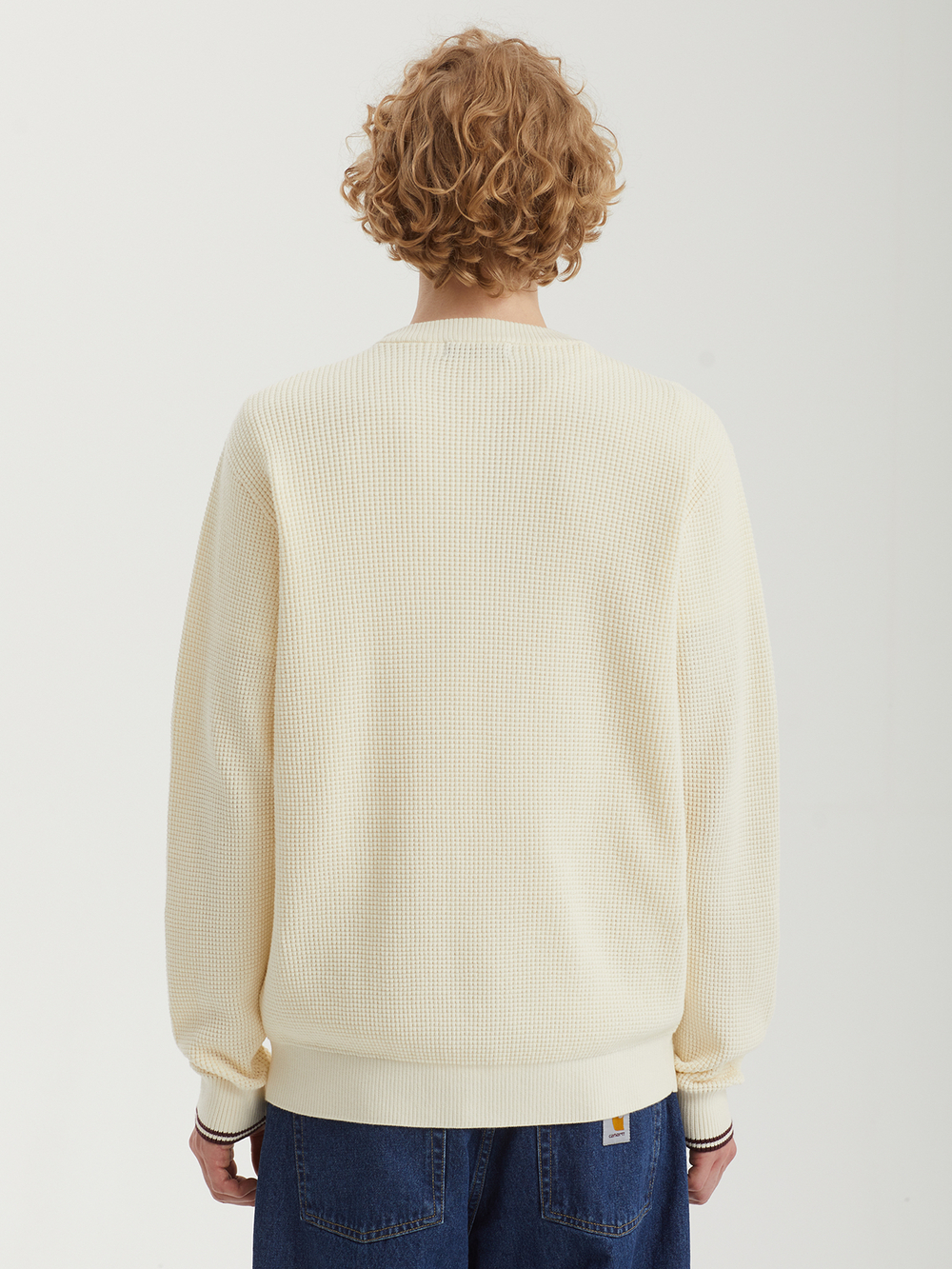 Мужской Свитер Waffle Stitch