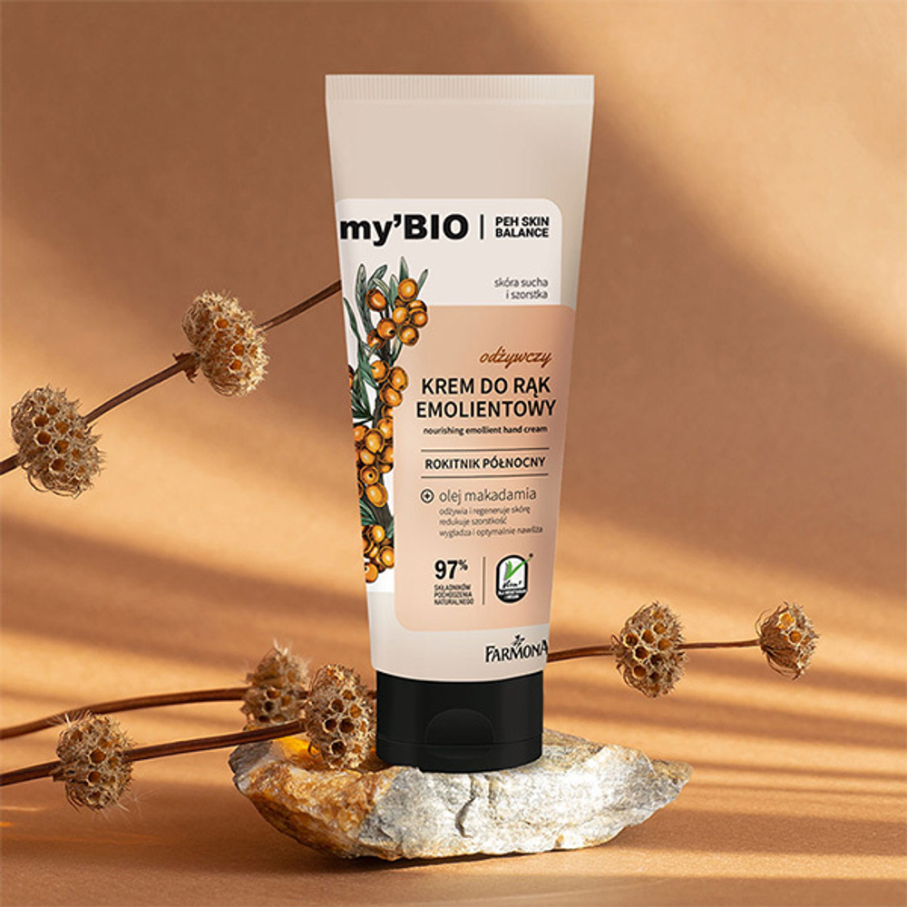 Питательный смягчающий крем для рук Облепиха Farmona My BIO Nourishing Hand Cream 100мл