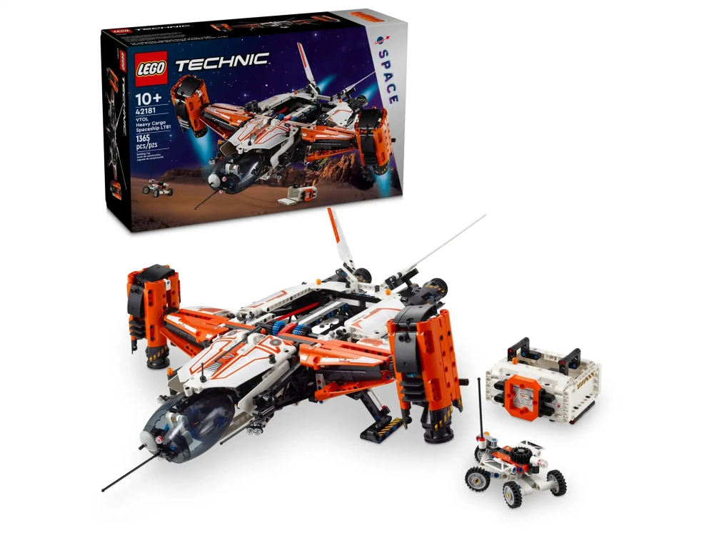 Конструктор LEGO Technic 42181 Тяжелый грузовой космический корабль VTOL LT81
