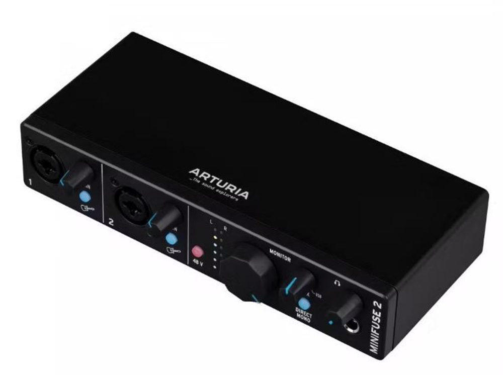 Аудиоинтерфейс  Arturia MiniFuse 2 Black