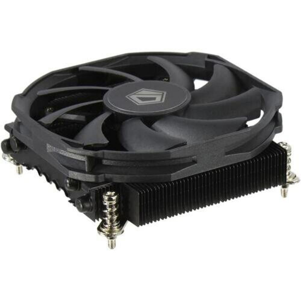Кулер для процессора ID-COOLING IS-30A BLACK, 1х92мм, 800~3600rpm, 4-pin, Al+Cu, черный, 35.8дБ, TDP 100Вт, INTEL Не поддерживается, AMD AM5/AM4 (IDC_IS-30A_BLACK)