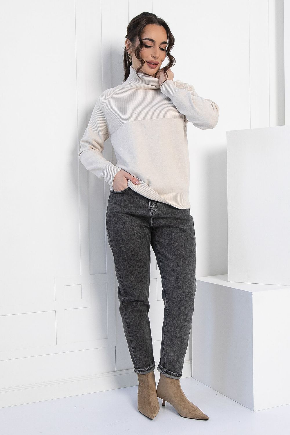 Свитер Стимул (бежевый) Б12899-12М LT Collection