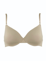 Бюстгальтер с формованными уплотненными чашечками (Размер: 4C) (Цвет: телесный)