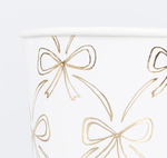 Стаканы "Золотые бантики" 8 шт. (2025)