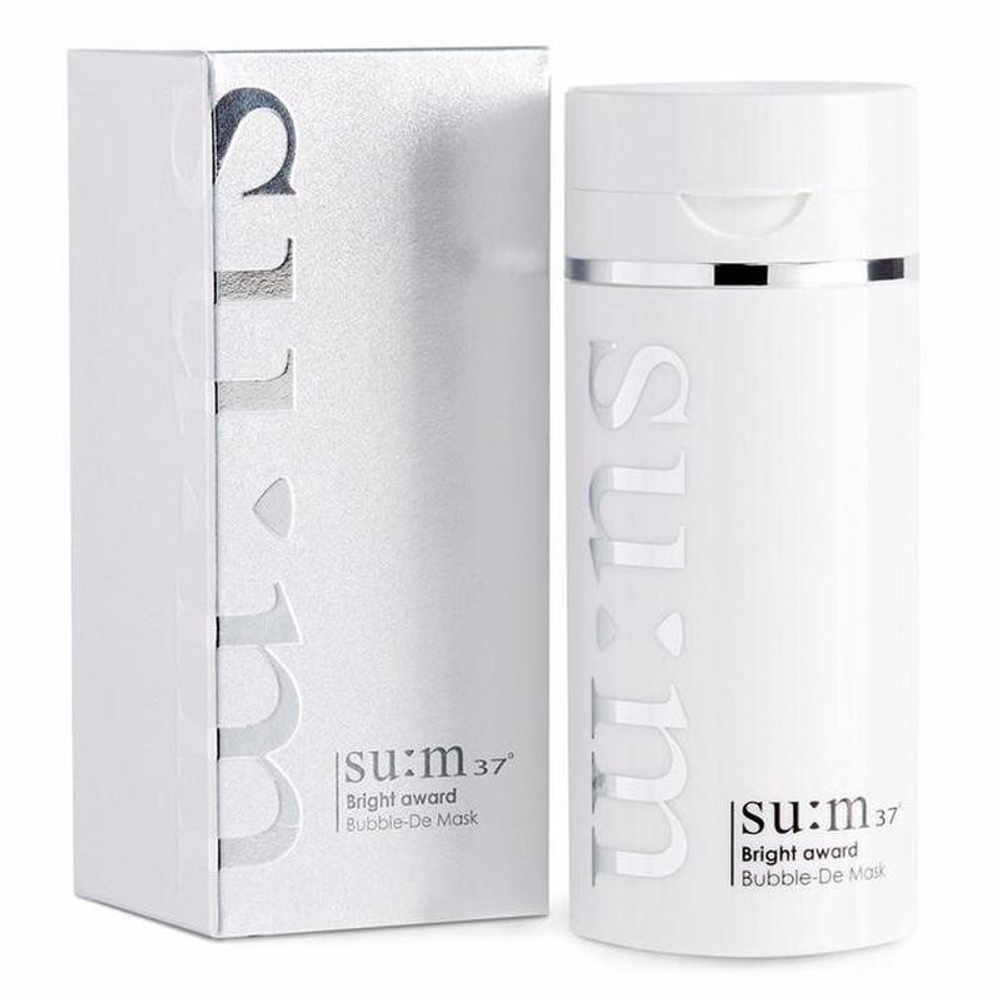SU: M37 Кислородная очищающая (пузырьковая) маска Bright award Bubble De Mask Pack