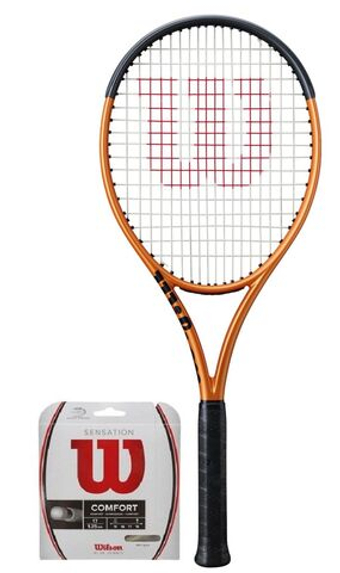 Теннисная ракетка Wilson Burn 100ULS V6.0 - naciagnieta