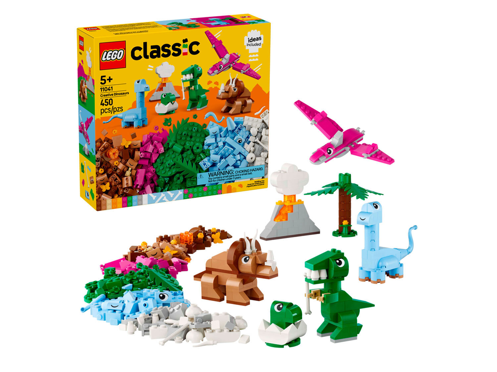 Конструктор LEGO Classic 11041 Создаем динозавров