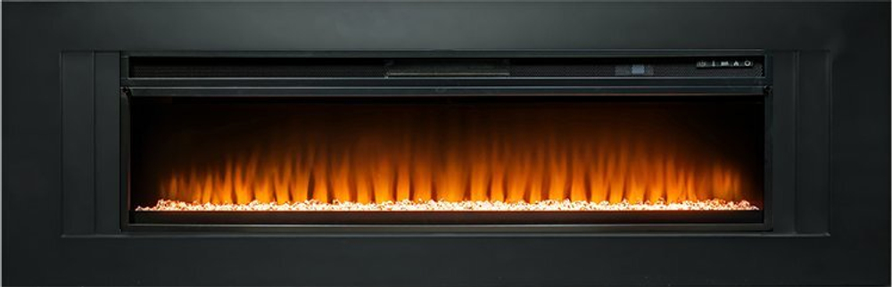Каминокомплект Line 60 - Черный с очагом Vision 60 LED