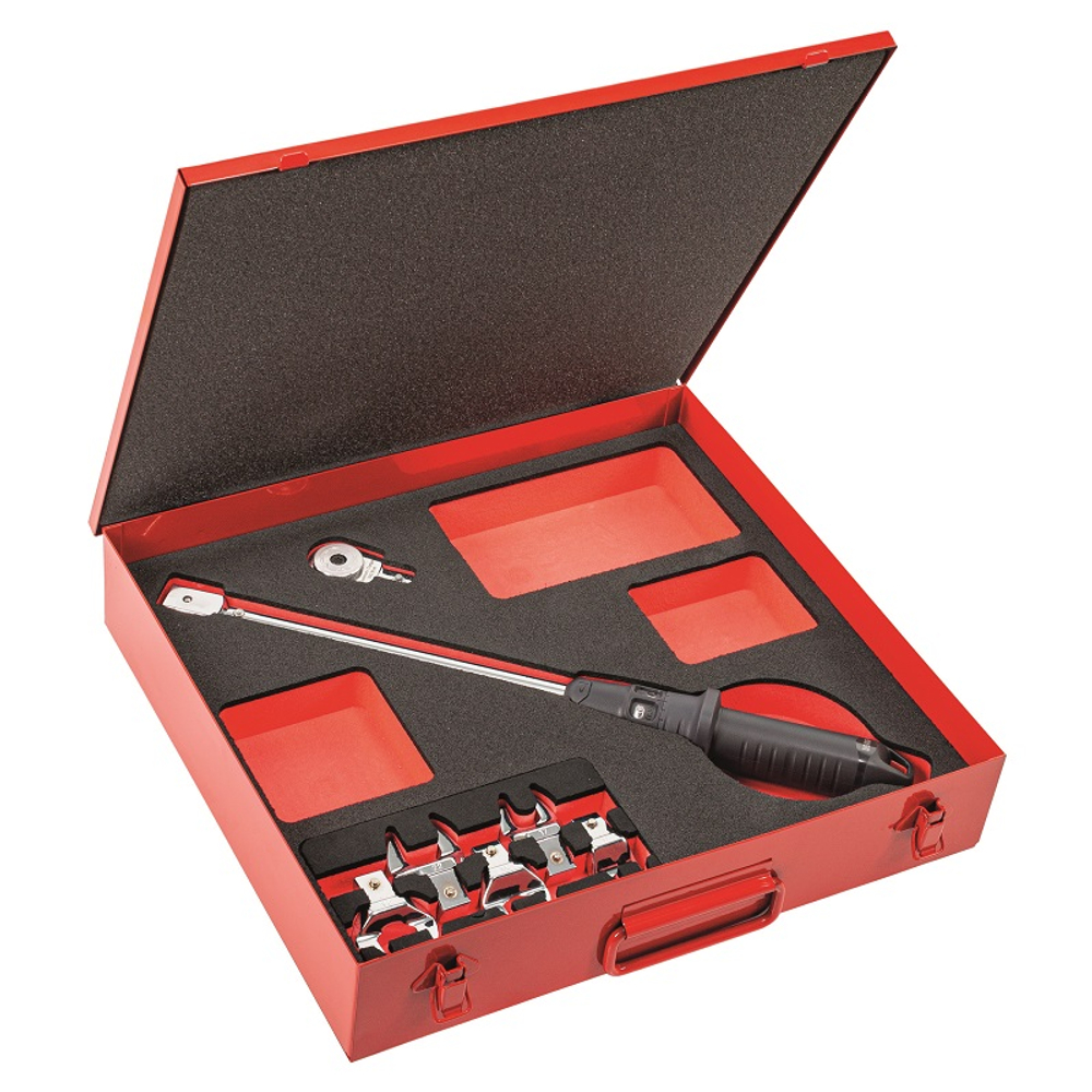 811 NE 200 Ключ динамометрический 40-200 Нм с набором аксессуаров в кейсе, USAG (Италия)