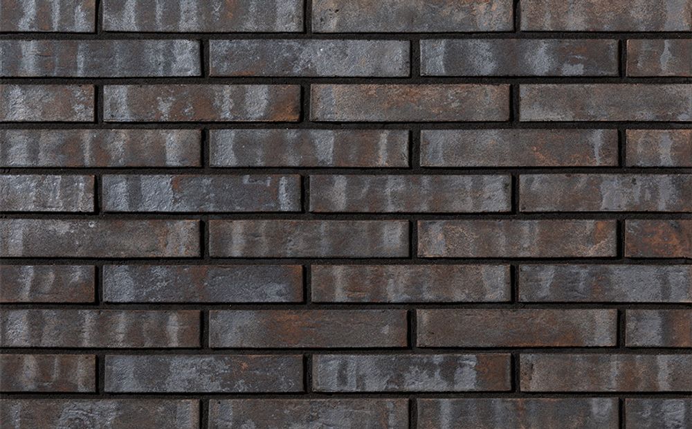 Кирпич клинкерный полнотелый Plinfa Iron 2912, 270x85x50