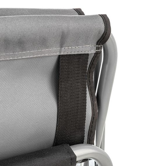 Кресло директорское с отк.стол 200 кг, поворотная спинка, серый/красн/черн (T-N-DC-07Т-PS-GRD) NISUS