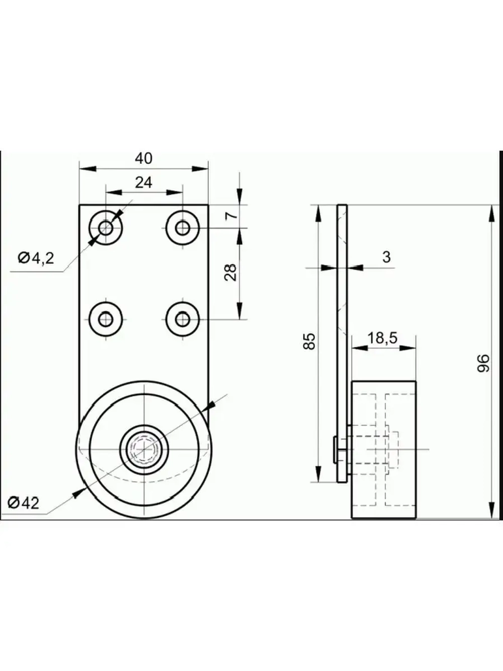 Мебельные колеса, выдвижные ролики диванов, шкафов, кроватей