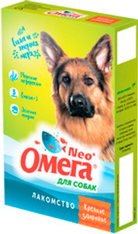 Омега NEO+ 90таб Крепкое здоровье для собак, мультивитаминное, с морскими водорослями