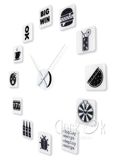 Настенные 3D часы "BIG WIN"