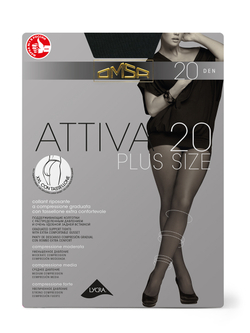 Omsa Attiva 20 XXL PLUS SIZE