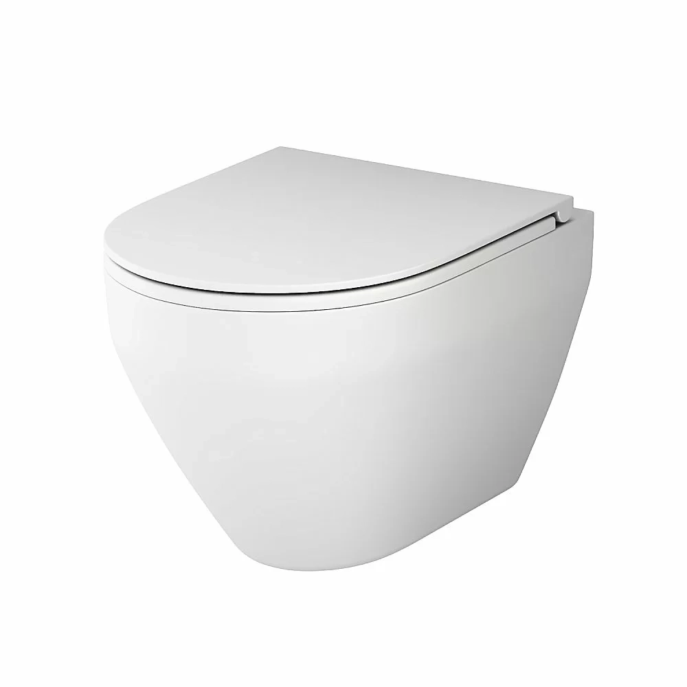 Унитаз подвесной AM.PM Spirit V2.0 C701700MWSC белый матовый, безободковый