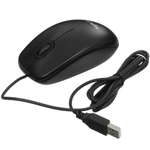 Мышь проводная Logitech B100, 800dpi, черный, Retail, 1.8м (910-005547)