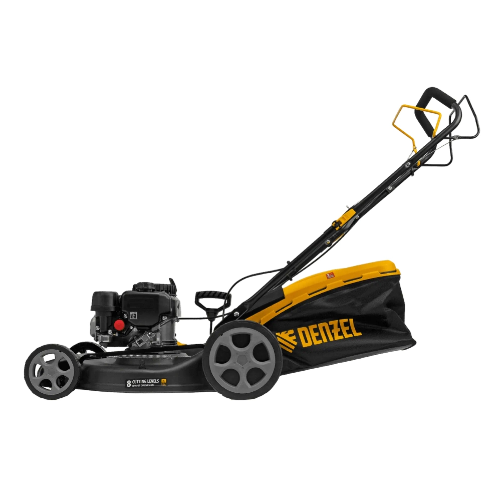 Газонокосилка бензиновая DENZEL GLR-510SP-ZS: 4.5 л.с., нож 51 см, 58825