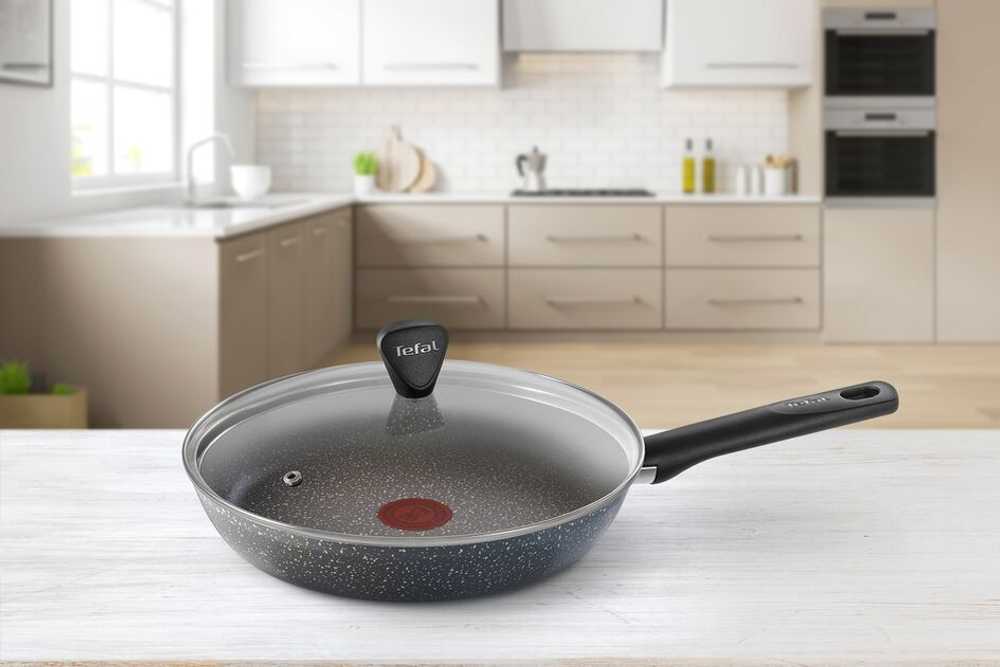 Сковорода с крышкой Tefal Natural Cook 24 см. 04211924