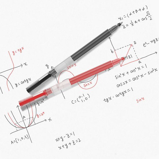 Набор гелевых ручек Xiaomi Jumbo Gel Ink Pen (MJZXB02WC) (10 шт)