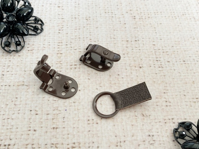 Крючки шубные металлические (пр-во Россия), коричневый