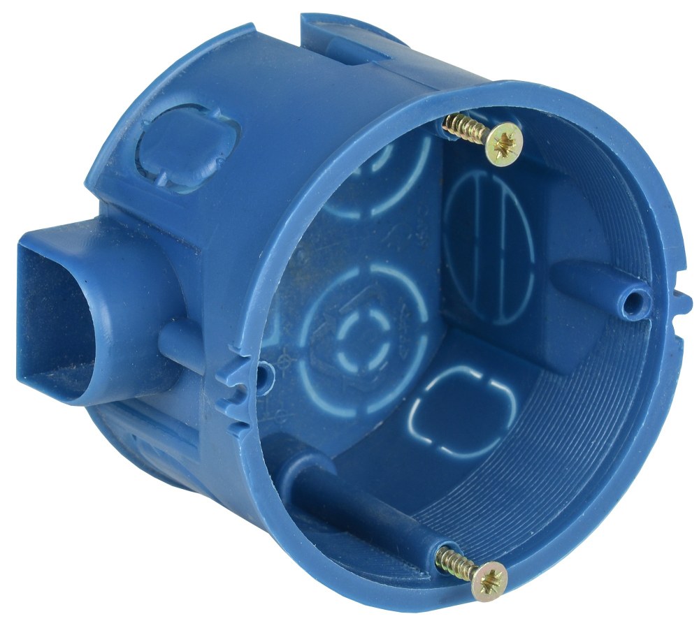 Подрозетник, Коробка установочная d68x45 модульная для твердых стен IEK